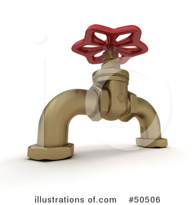 Faucet Clipart  50506 By Franck Boston   Royalty Free  Rf  Stock