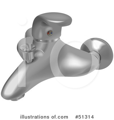 Faucet Clipart  51314 By Dero   Royalty Free  Rf  Stock Illustrations