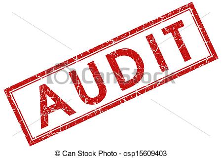 Illustration Of Audit Red Square Stamp Csp15609403   Search Clipart