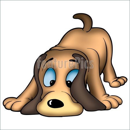 Illustration Of Dog Sniffing  Royalty Free Illustration At Featurepics