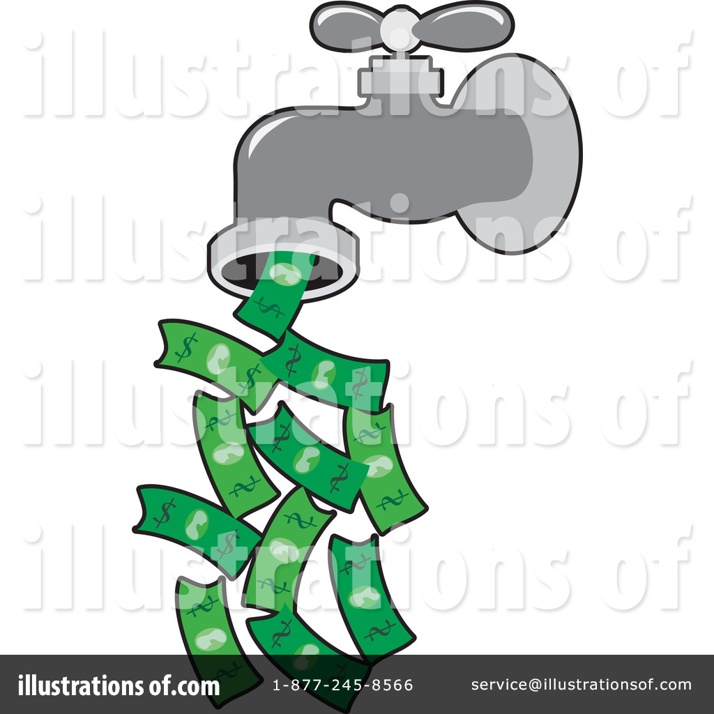 Money Clipart  1062189   Illustration By Maria Bell