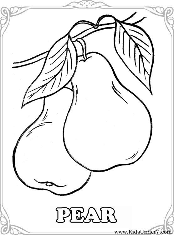 Pear Fruit Printable Clip Art   Mason Jar   Pinterest