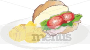 Png Word Tweet Turkey Sandwich Clipart A Scrumptious Turkey Sandwich    