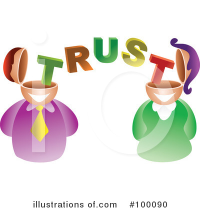 Royalty Free Trust Clipart Illustration 100090 Jpg