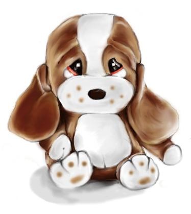 Sad Puppy Clip Art Sad Puppy 