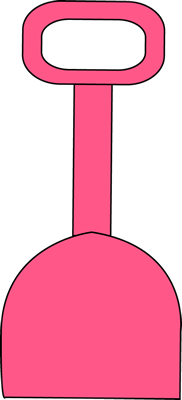 Shovel Clipart Pink Sand Shovel Clip Art