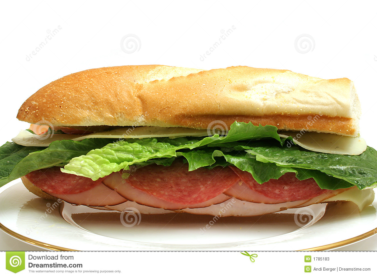 Turkey Sandwich Clipart Turkey Salami   Ham Sandwich