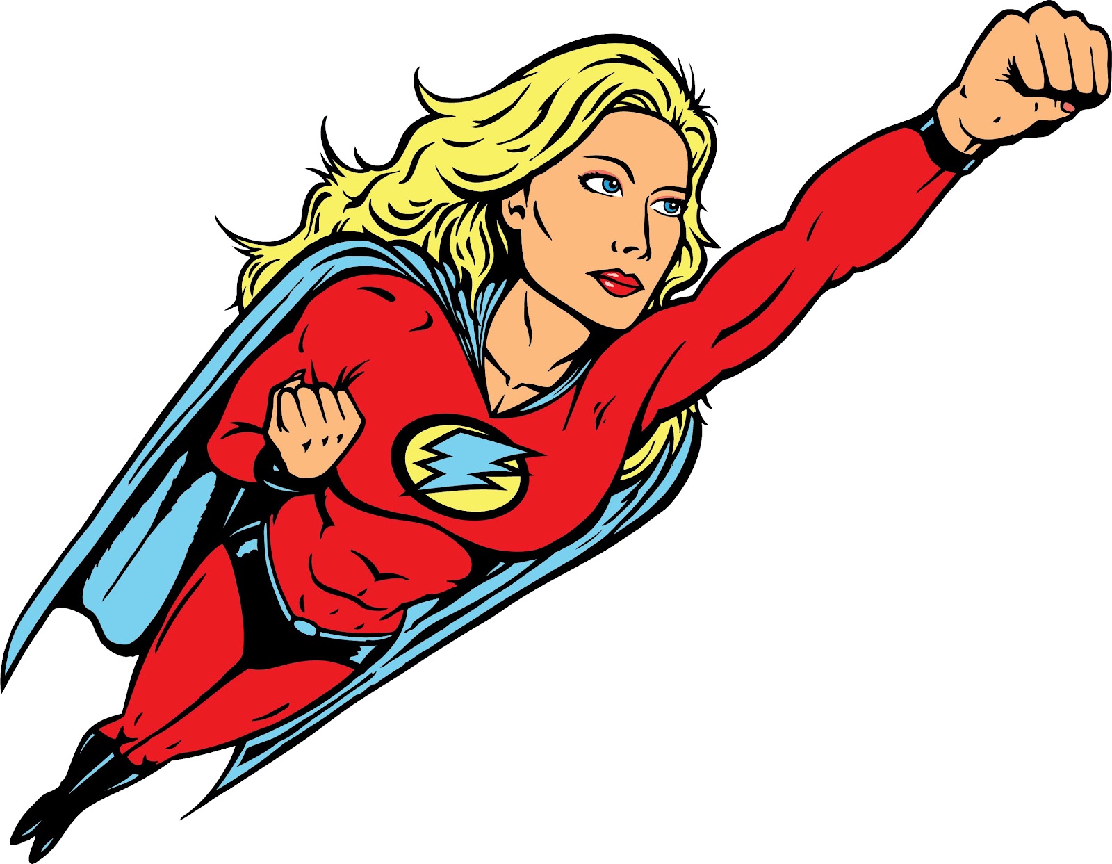 Best Superwoman Clipart  24168   Clipartion Com