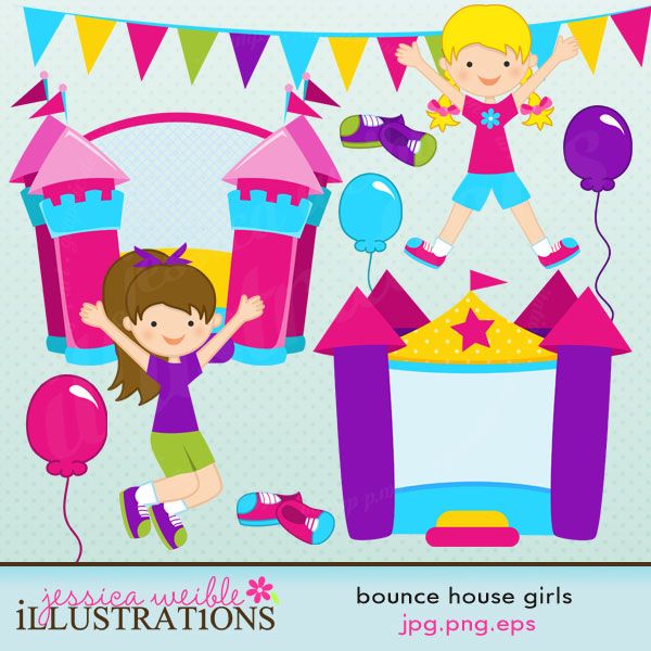 Bounce House Clip Art