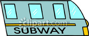 Clip Art Subway A Subway