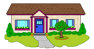 Houses And Buildings Clip Art   Modern House