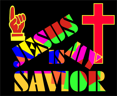 Jesus Is My Savior   Free Christian Clipart