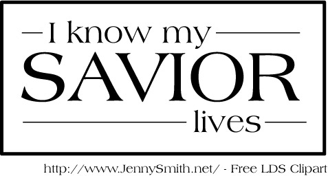Know My Savior Lives Logo