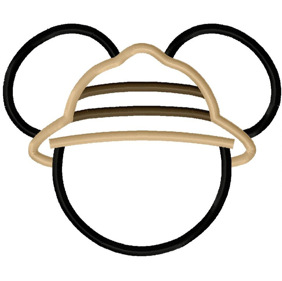 Mickey Safari Hat Clip Art