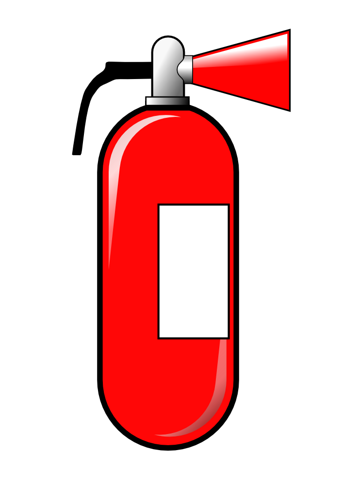 Onlinelabels Clip Art   Fire Extinguisher