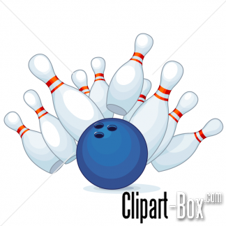 Related Bowling Strike Cliparts