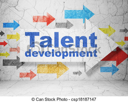 Stock Illustration   Education Concept  Arrow With Talent Development