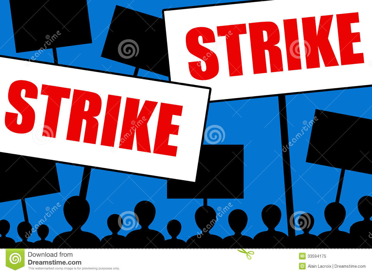 Strike Royalty Free Stock Photo   Image  33594175