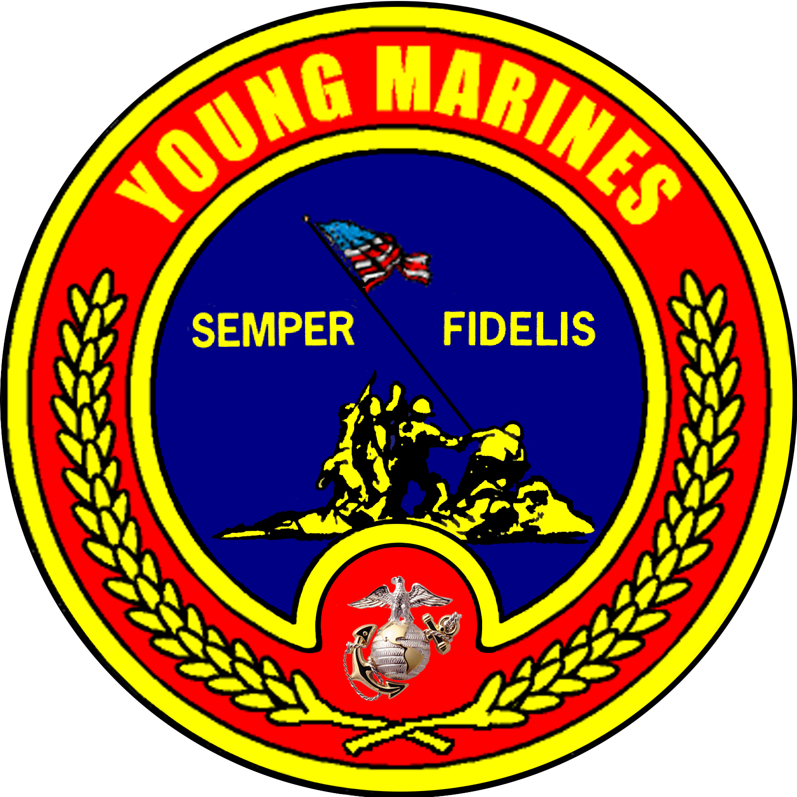 Usmc   Young Marines Logo Png