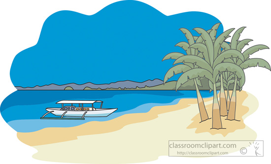 Asia   The Sea Boracay Philippines   Classroom Clipart