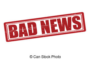 Bad News Vector Clip Art Illustrations  269 Bad News Clipart Eps