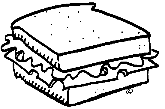 Cheese Sandwich Clip Art Sandwich Clipart