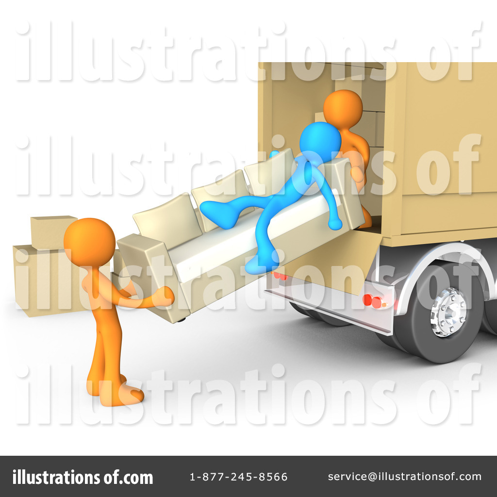 Movers Clipart  31990 By 3pod   Royalty Free  Rf  Stock Illustrations