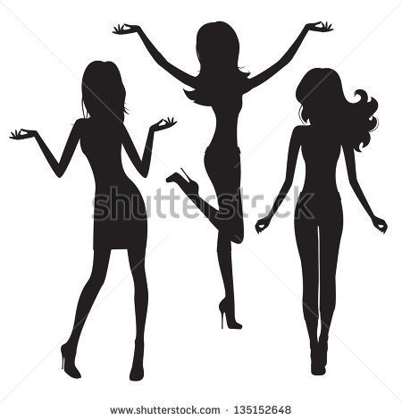     Popping Dance Clipart Male Street Dancers Silhouette   Long Hairstyles