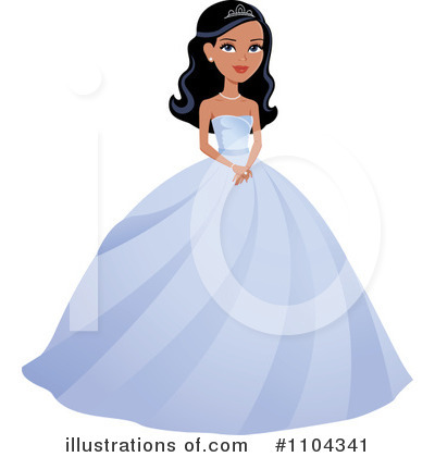 Princess Clipart  1104341 By Monica   Royalty Free  Rf  Stock