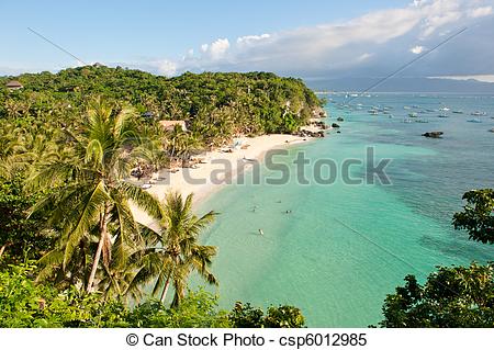 Stock Photo   Diniwid Beach Boracay Island Philippines   Stock Image