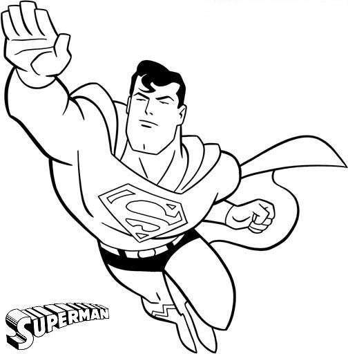 Superman Coloring Pages   Clipart Panda   Free Clipart Images