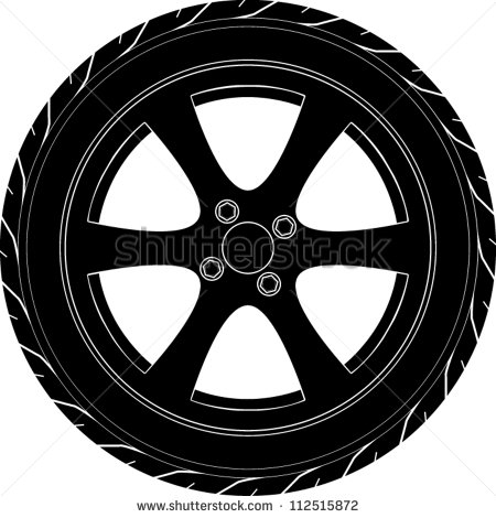 Truck Tires Clipart Car Or Truck Tire Symbol