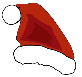 Work In Pages  Christmas Clipart  Santa S Hat With White Background