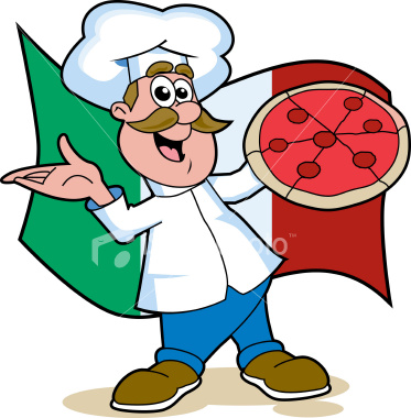 6029127 Italian Chef Holding A Pizza With Flag Of Italy Jpg