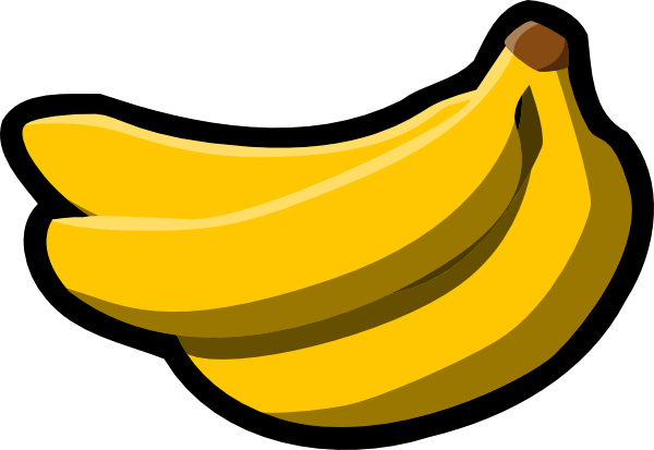 Bananas Icon Clip Art At Clker Com   Vector Clip Art Online Royalty