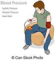Blood Pressure Test   An Image Of A Man Taking A Blood   