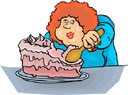 Cake Eating Cake Clipart Images