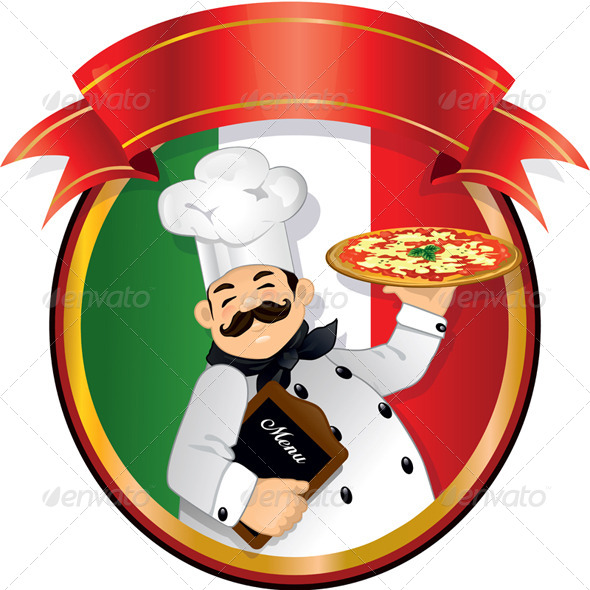 Chef Pizza Italiana   Food Objects