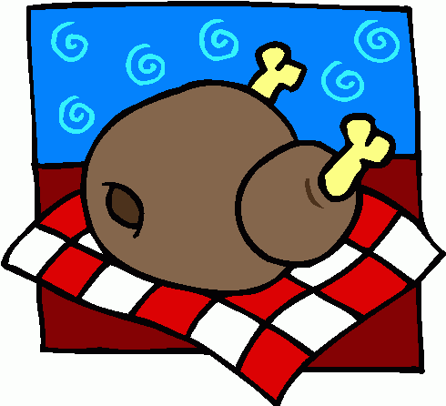 Cooked Thanksgiving Turkey Clip Art