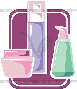 Cosmetics   Vector Clipart