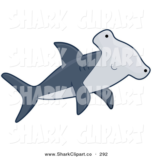 Cute Hammerhead Shark Clip Art