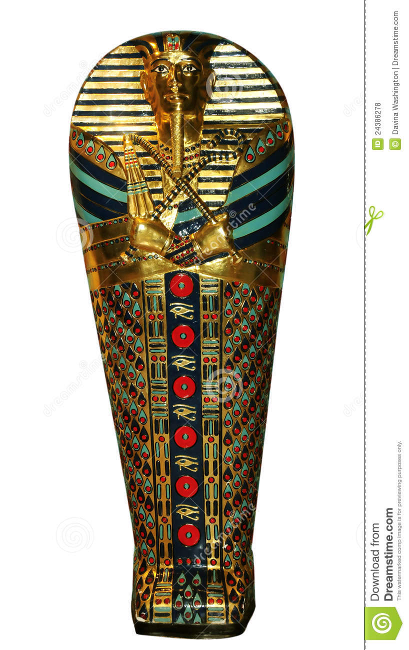 Egyptian Mummy Sarcophagus Royalty Free Stock Photos   Image  24386278