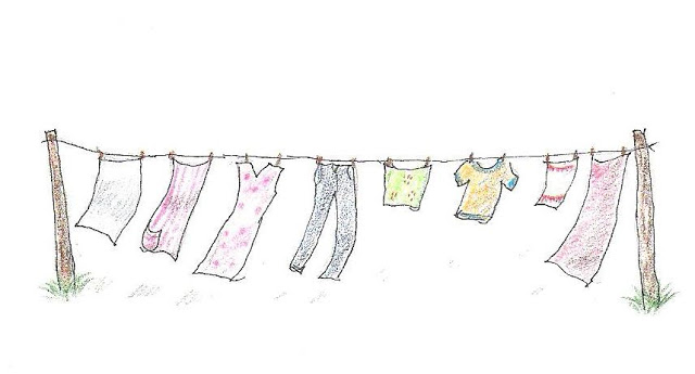 Empty Clothes Line Clip Art Time At My Clothesline