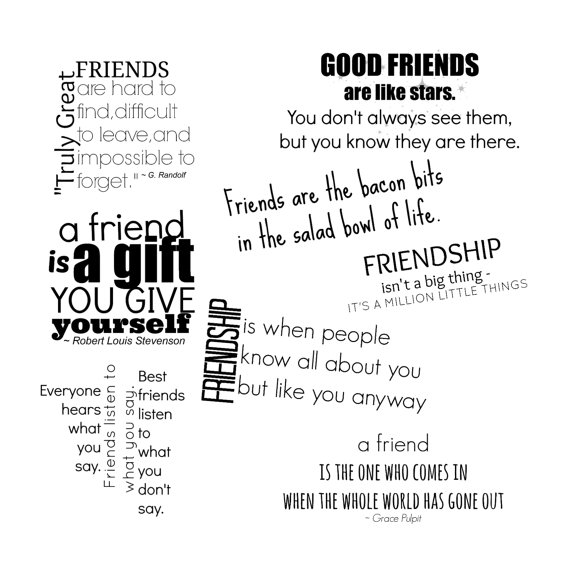 Phrases Clip Art Best Friends Bff Commercial Use Fonts For Scrapbook