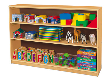 Preschool Classroom Library Wooden Shelves  100000 Foodservice