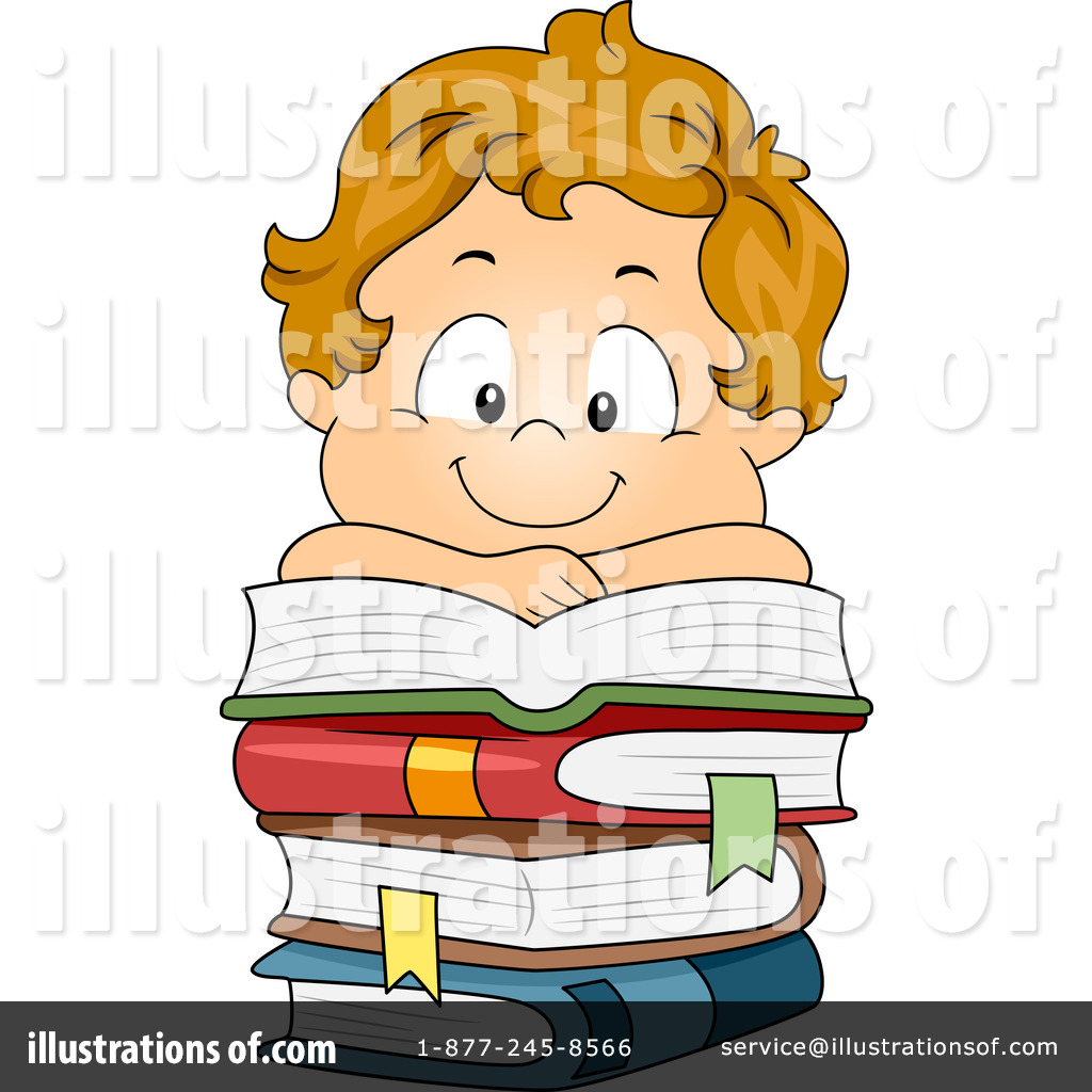 Royalty Free  Rf  Reading Clipart Illustration  1075244 By Bnp Design