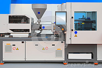 Royalty Free Stock Photography  Injection Molding Machine