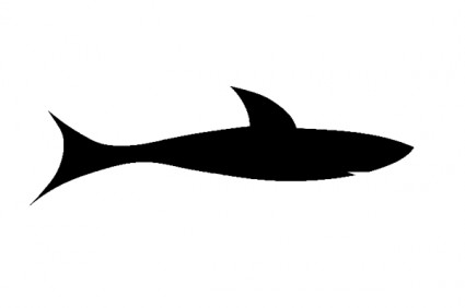 Shark Fin Outline Clipart Panda Free Images