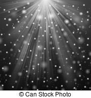 Snow And Star On Dark Sky   Abstract Backgrond Of Snow And