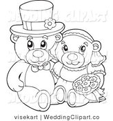 Wedding Clipart Illustrations Wedding Teddy Bear Couple Wedding Teddy
